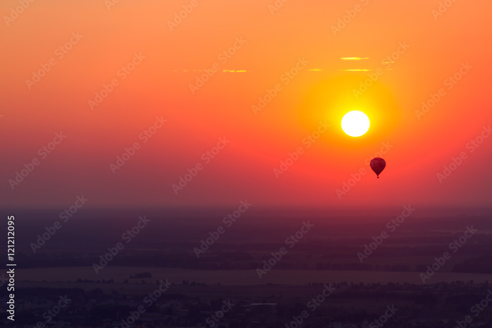 Hot air balloon trip Hot air balloon trip