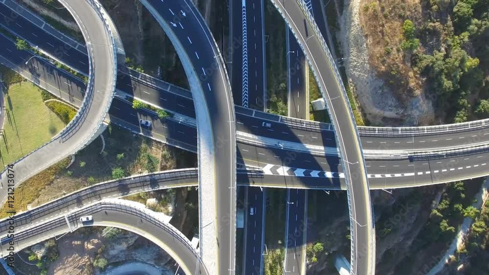 Time lapse - Aerial view of Highway interchange
Time lapse - Aerial view of Highway interchange