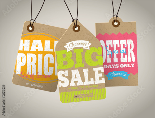 Sale Tags Design