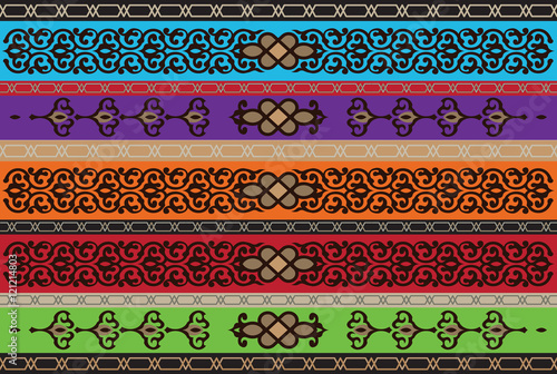 Gulf Region Oriental Ornamental Motif