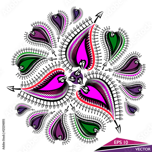 Indian Traditional Henna Style Ornaments