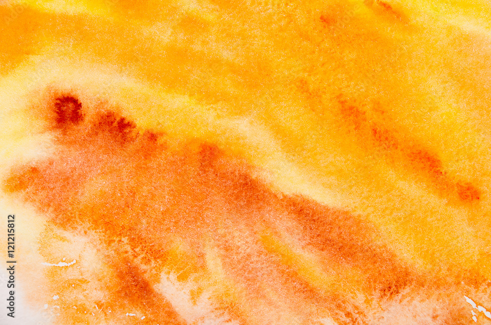 yellow watercolor on paper yellow watercolor on paper