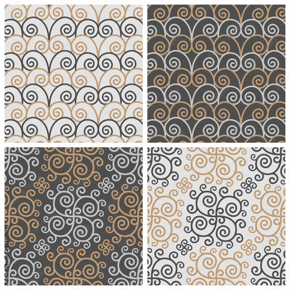 Seamless wallpaper pattern Seamless wallpaper pattern
