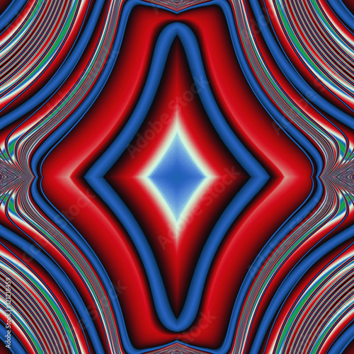 Abstract image, colorful graphics and tapestries It can be used as a pattern for the fabric 
