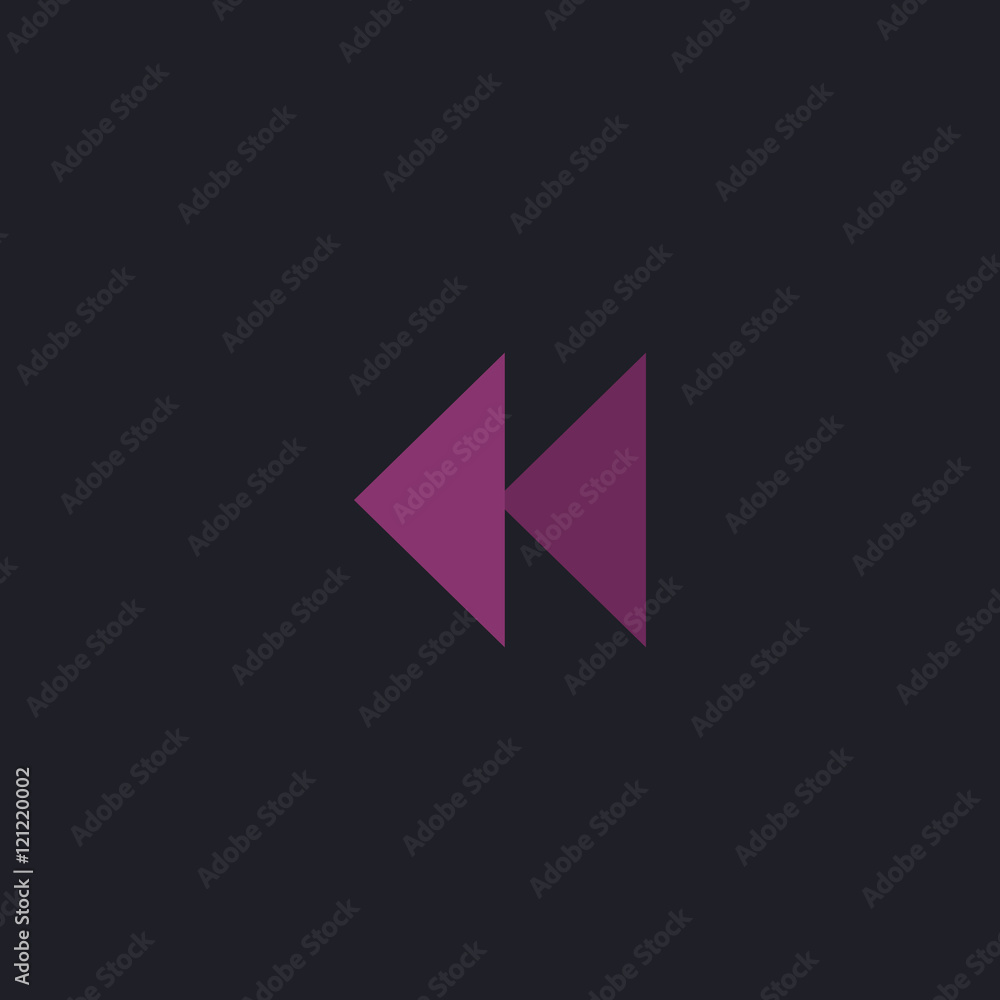 rewind computer symbol rewind computer symbol