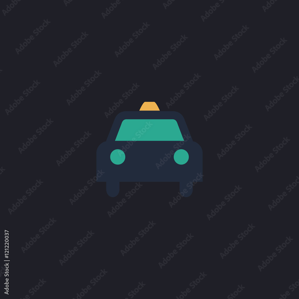 Taxi computer symbol Taxi computer symbol