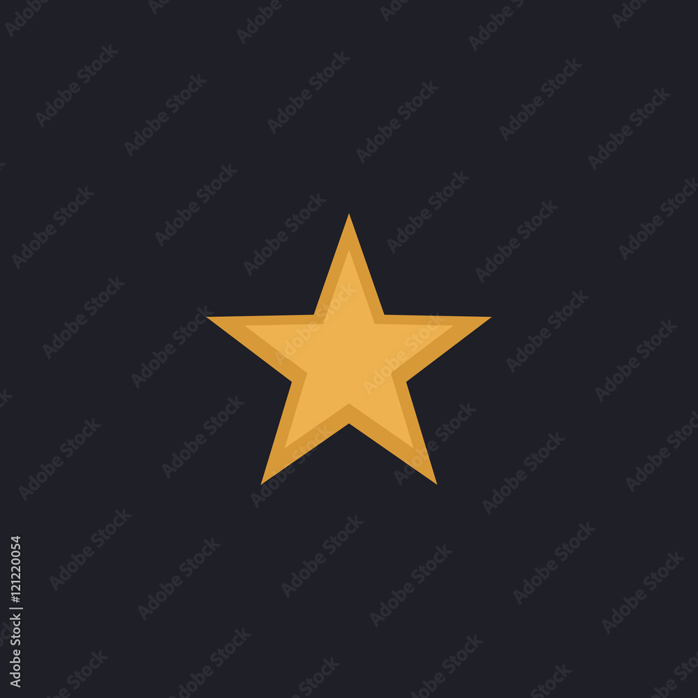 Clasic star computer symbol Clasic star computer symbol