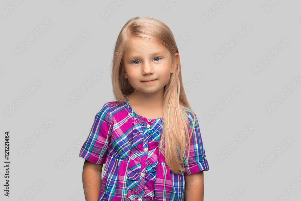 Portrait of happy, positive, smiling, girl Portrait of happy, positive, smiling, girl