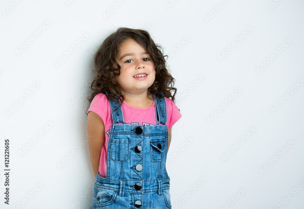 Portrait of happy, positive, smiling, playful girl Portrait of happy, positive, smiling, playful girl