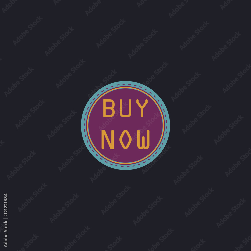 Fototapeta premium Buy Now computer symbol