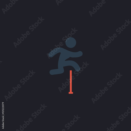 Steeplechase computer symbol