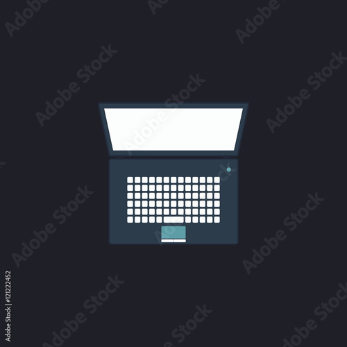 netbook computer symbol