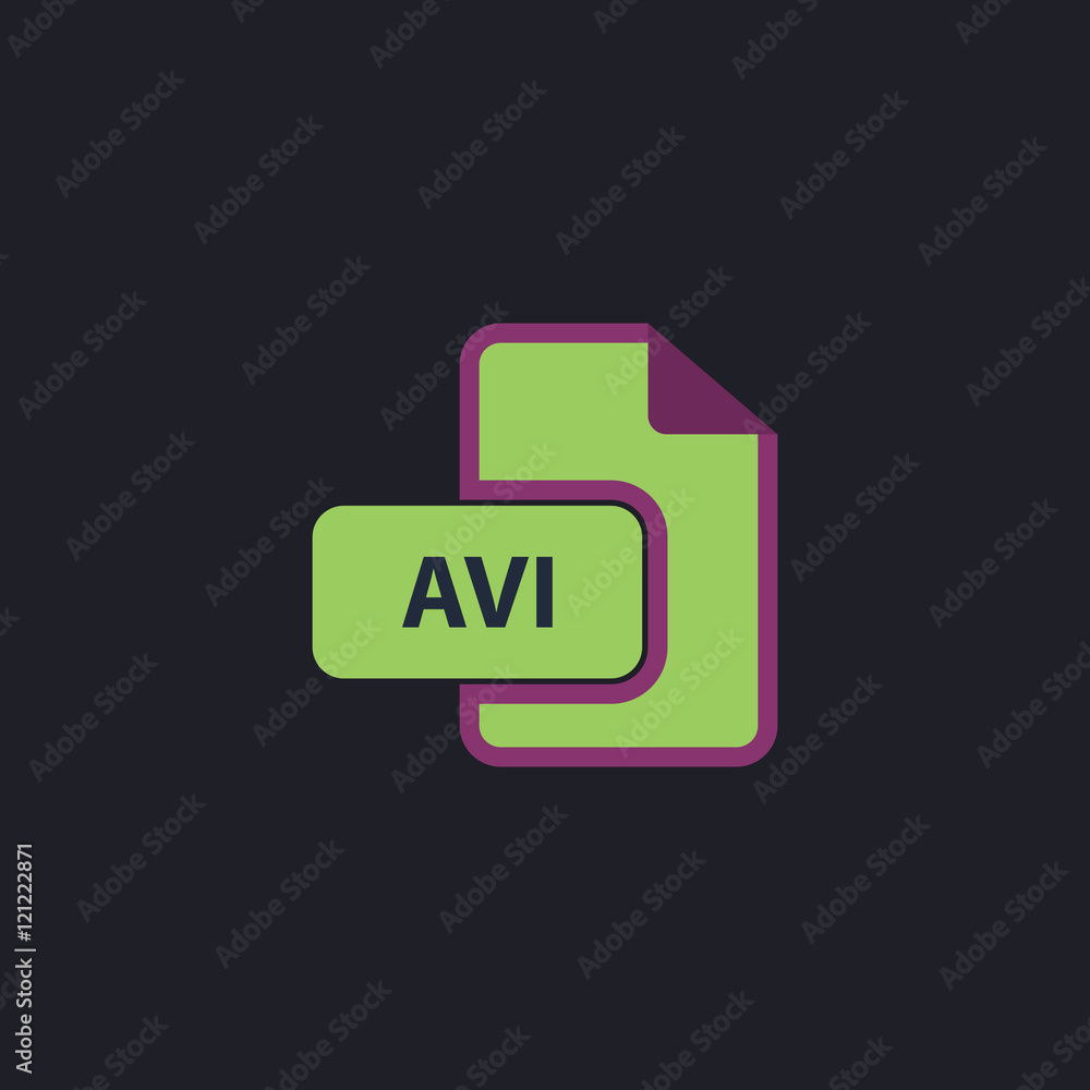 AVI computer symbol AVI computer symbol