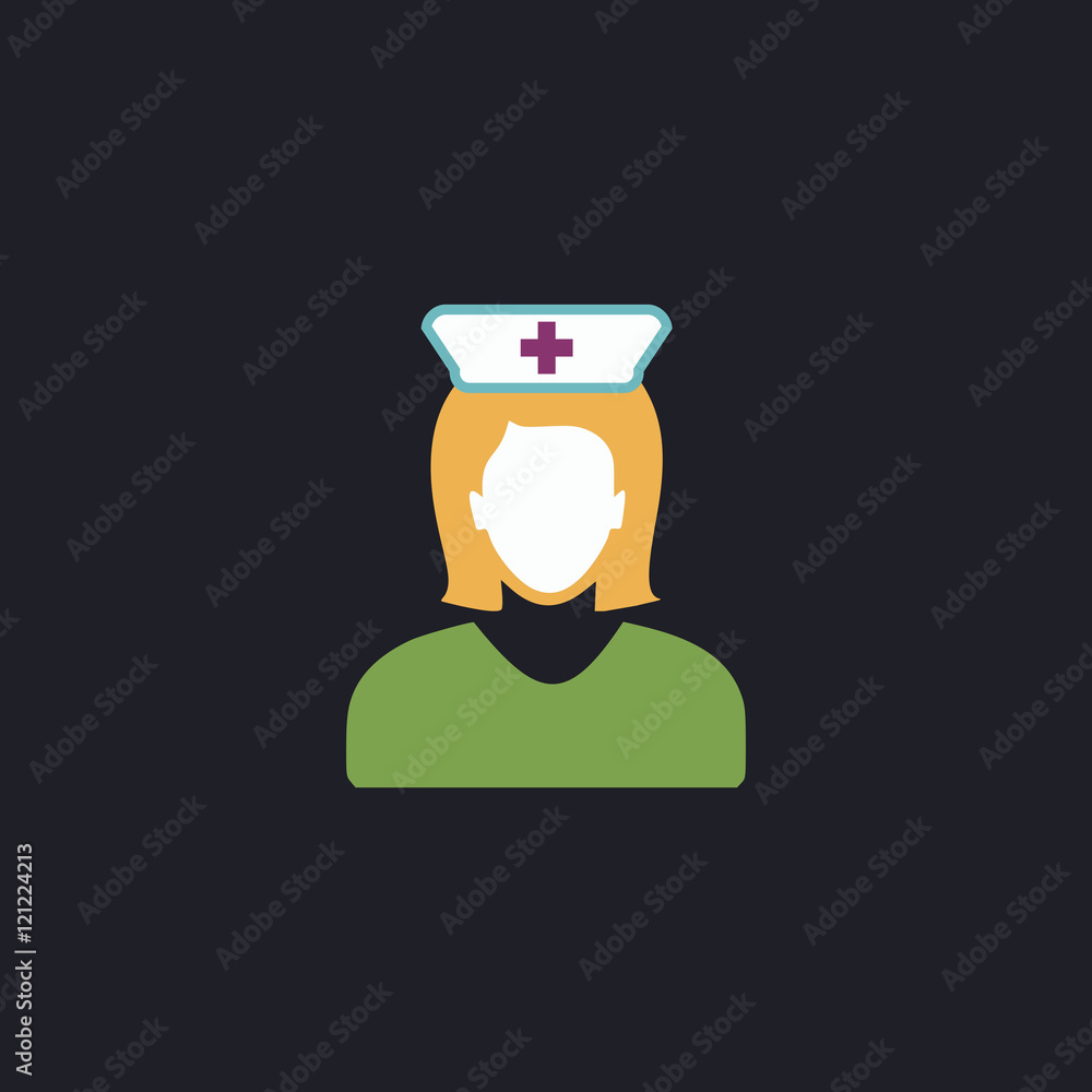 Nurse computer symbol