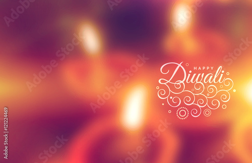 beautiful happy diwali greeting wallpaper