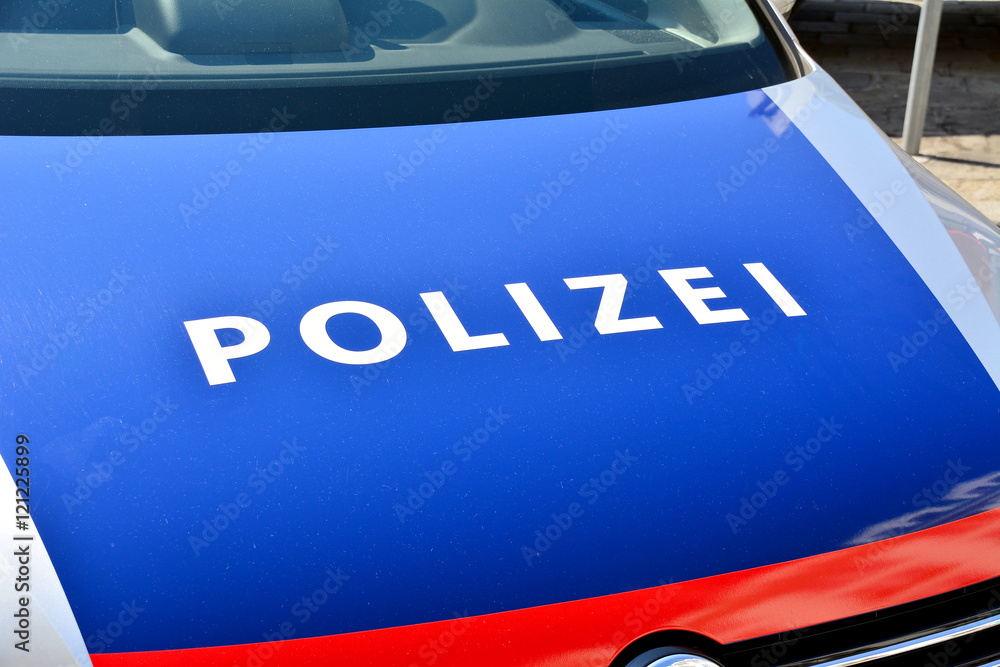 Obraz premium Polizei Streifenwagen