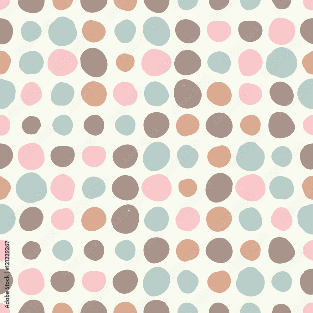 Seamless vector decorative background with polka dots. Print. Cloth design, wallpaper. Seamless vector decorative background with polka dots. Print. Cloth design, wallpaper.