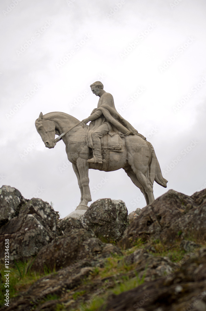 Obraz premium monumento Cerro Artigas