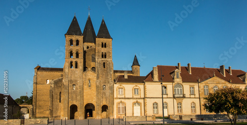 The basilica du Sacre Coeur in Paray-le-Monial photo