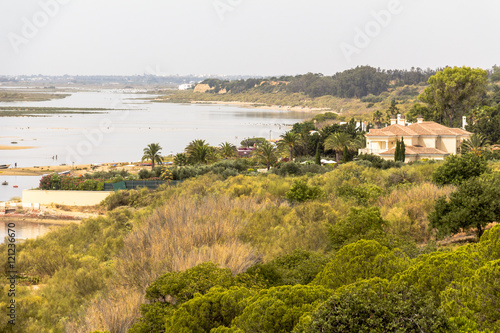 Landscape of beach and nature in Algarve region, Portugal