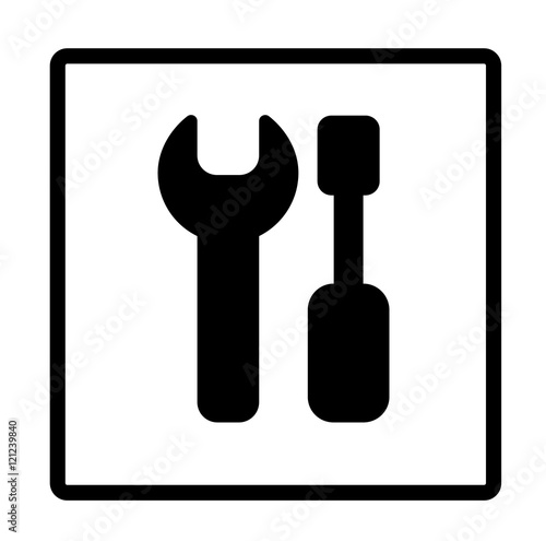 Werkzeug / Icon / Vektor