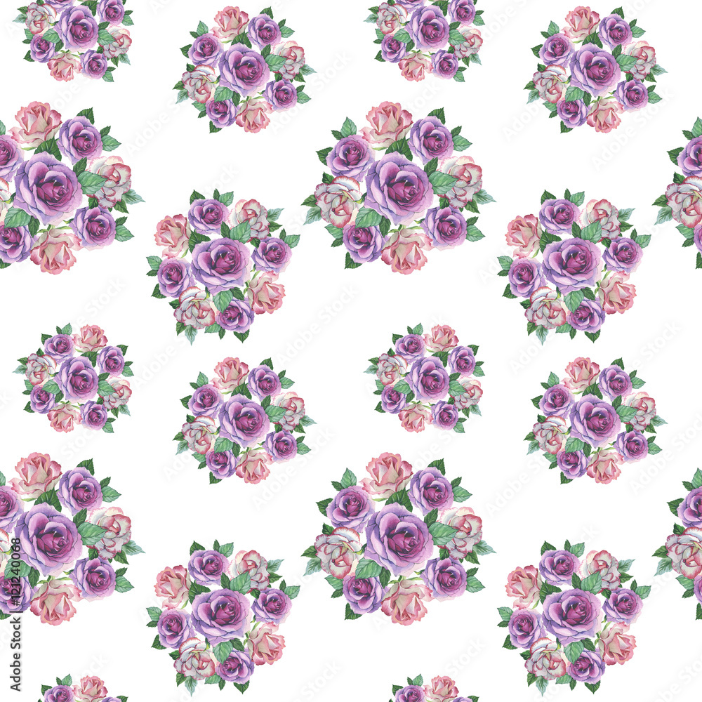 Wildflower rose flower pattern in a watercolor style isolated. Full name of the plant: rose, platyrhodon, rosa. Aquarelle flower could be used for background, texture, pattern, frame or border. Wildflower rose flower pattern in a watercolor style isolated. Full name of the plant: rose, platyrhodon, rosa. Aquarelle flower could be used for background, texture, pattern, frame or border.