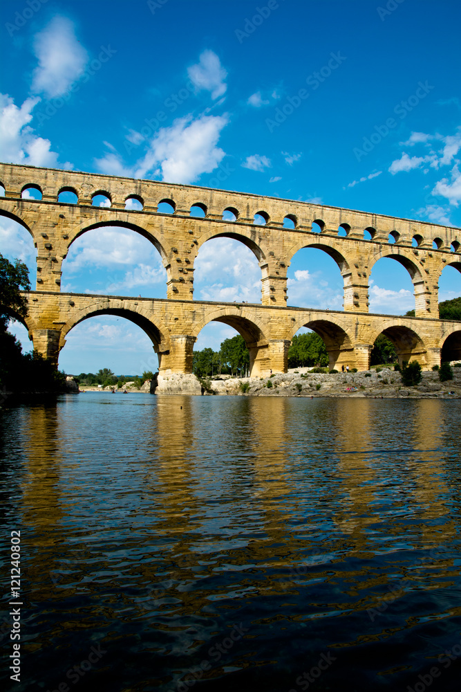 Pont du Gard near Nimes, France
