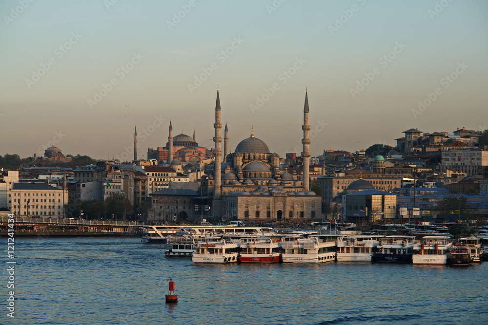 Obraz premium The Imperial Ottoman Sehzade Mosque is one of the pearles of the Third Hill of Istanbul, it's also known as the Prince's Mosque, Turkey.