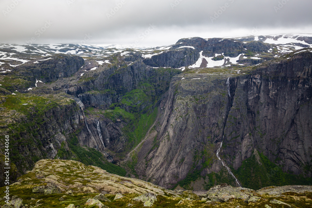 Fototapeta premium Norway mountain