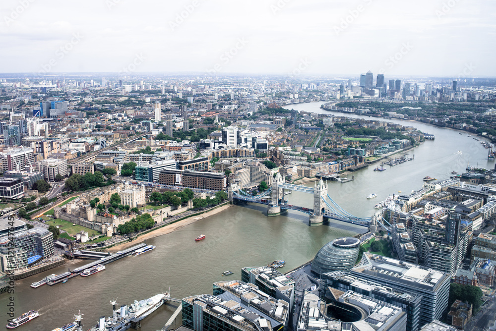 London aerial view