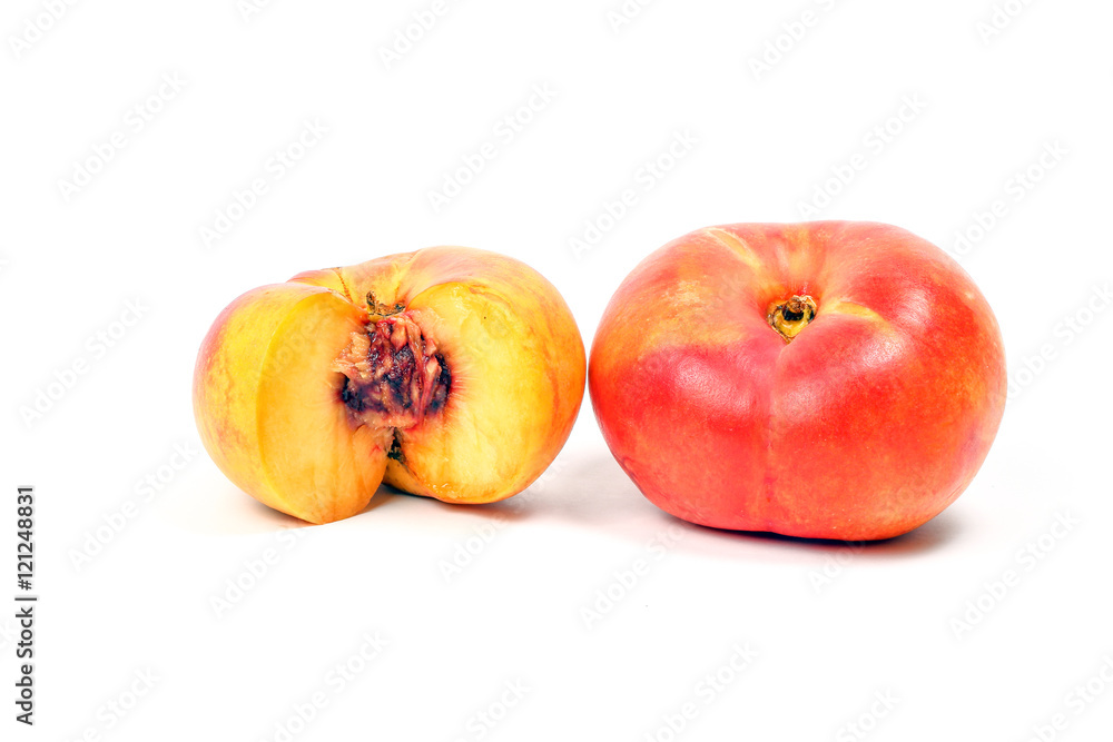 Donut Saturn nectarine peach Donut Saturn nectarine peach