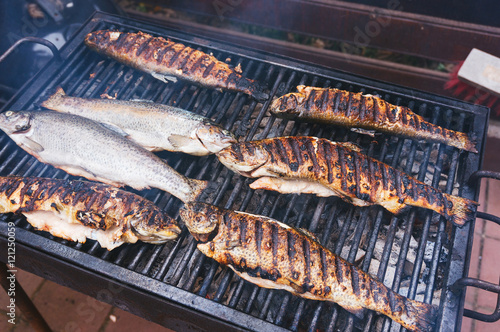 Grilling fish