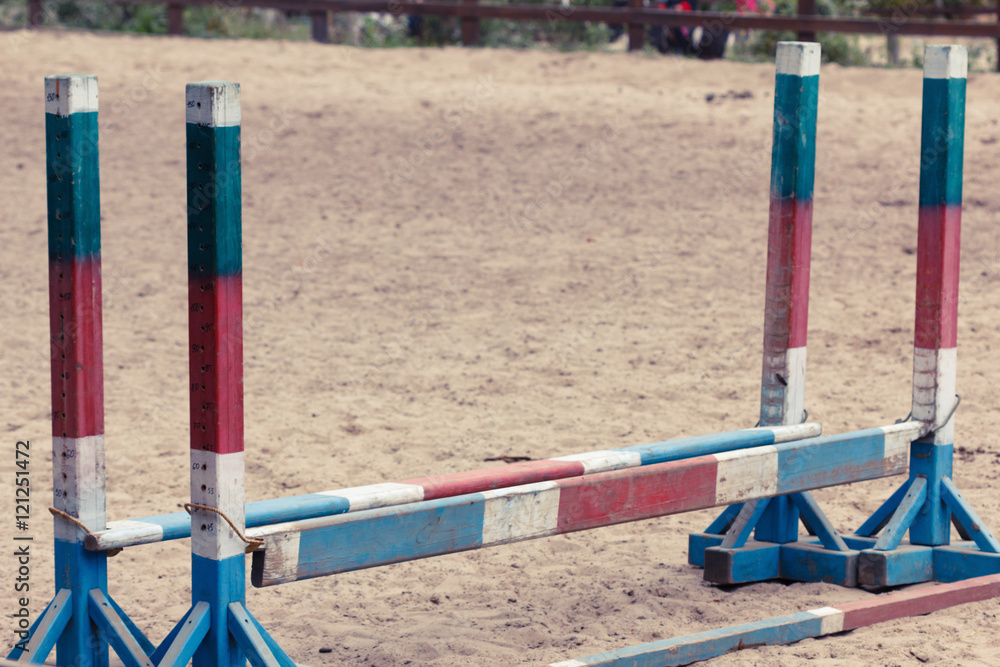 Equitation obstacles barriers