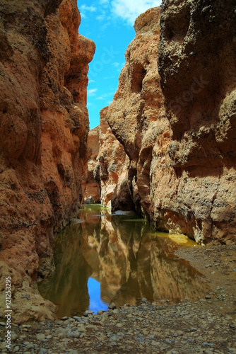 Sesriem canyon of Tsauchab river