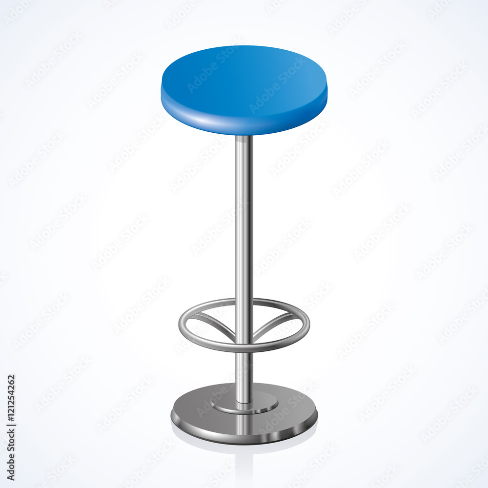 Rounded chair. Vector illustration Rounded chair. Vector illustration