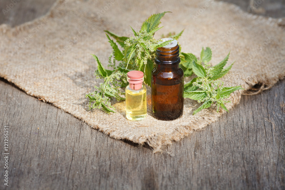 nettle essential oil container nettle essential oil container
