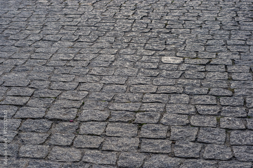 kostka brukowa oryginalna starobruk ułożony na ulicy,paving on the street kostka brukowa oryginalna starobruk ułożony na ulicy,paving on the street