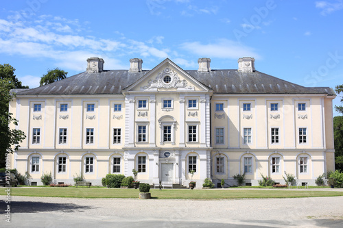 The historic Castle Brueggen in Lower Saxony, built 1693, Germany