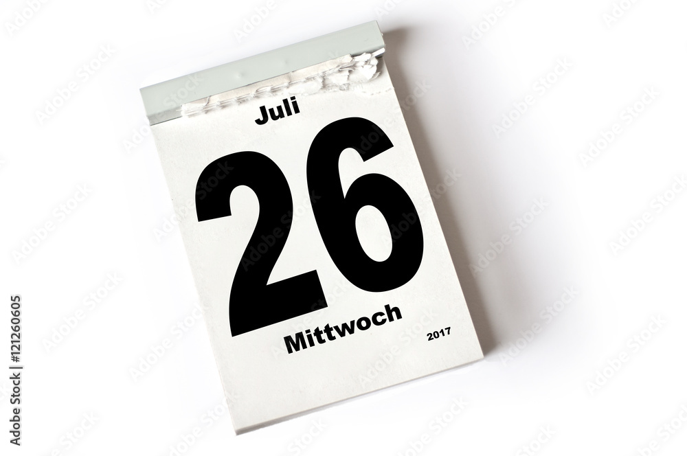 26. Juli 2017 26. Juli 2017