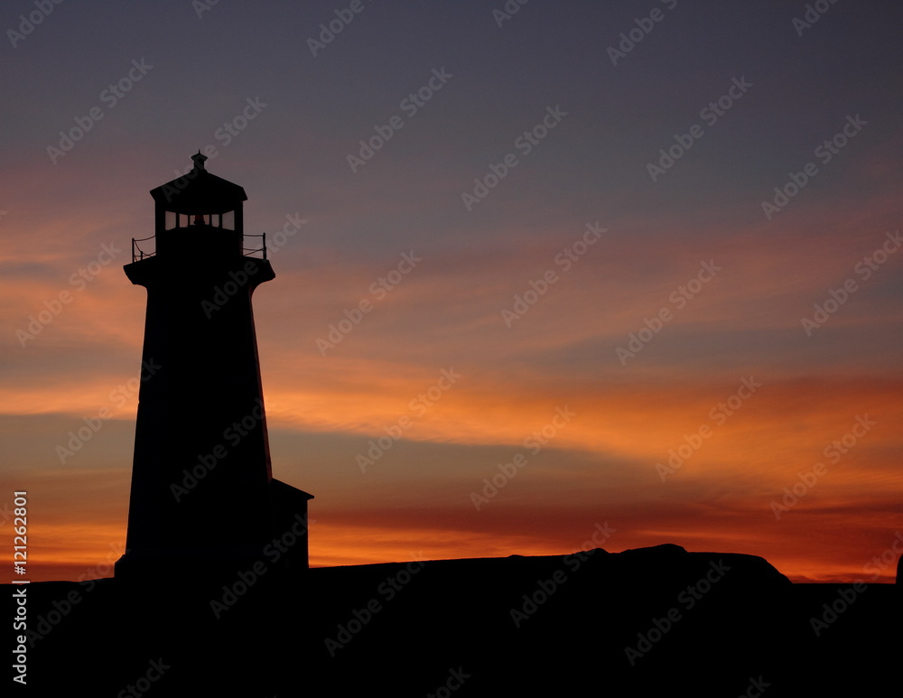 Lighthouse sunrise 