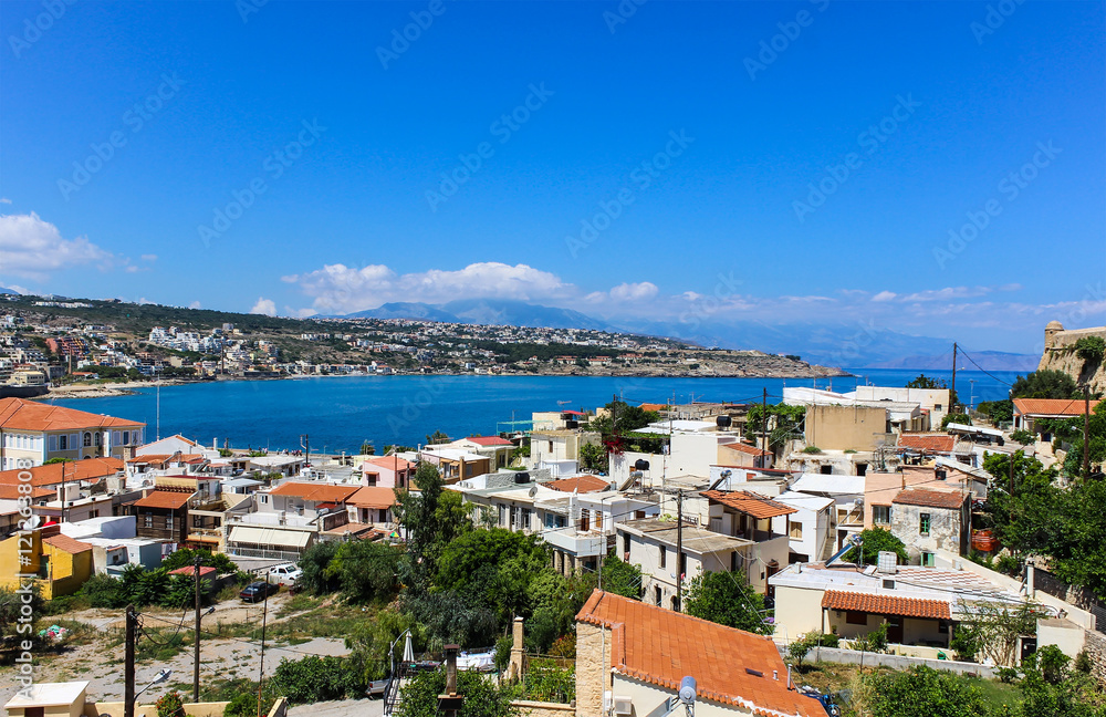 Panorama of the Bay Rethymnon City