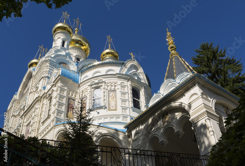 Fotografie Church of St. Peter and Paul. Karlovy vary. Czech republic.
