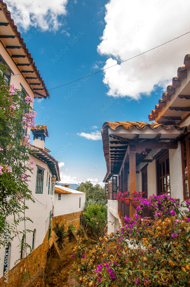 colonial old town of villa de leyva