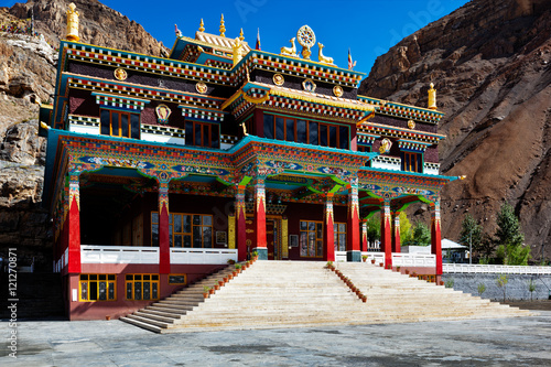 Buddhist monastery in Kaza, Spiti Valley
