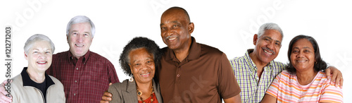 Group of Elderly Couples