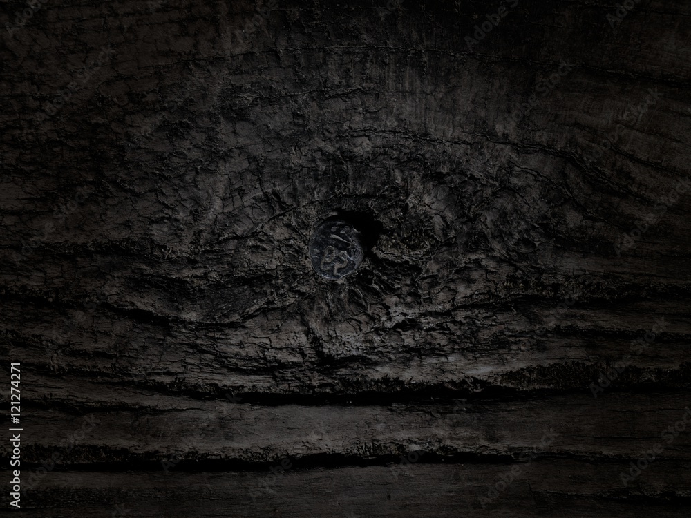 Obraz premium Dark Wood Background