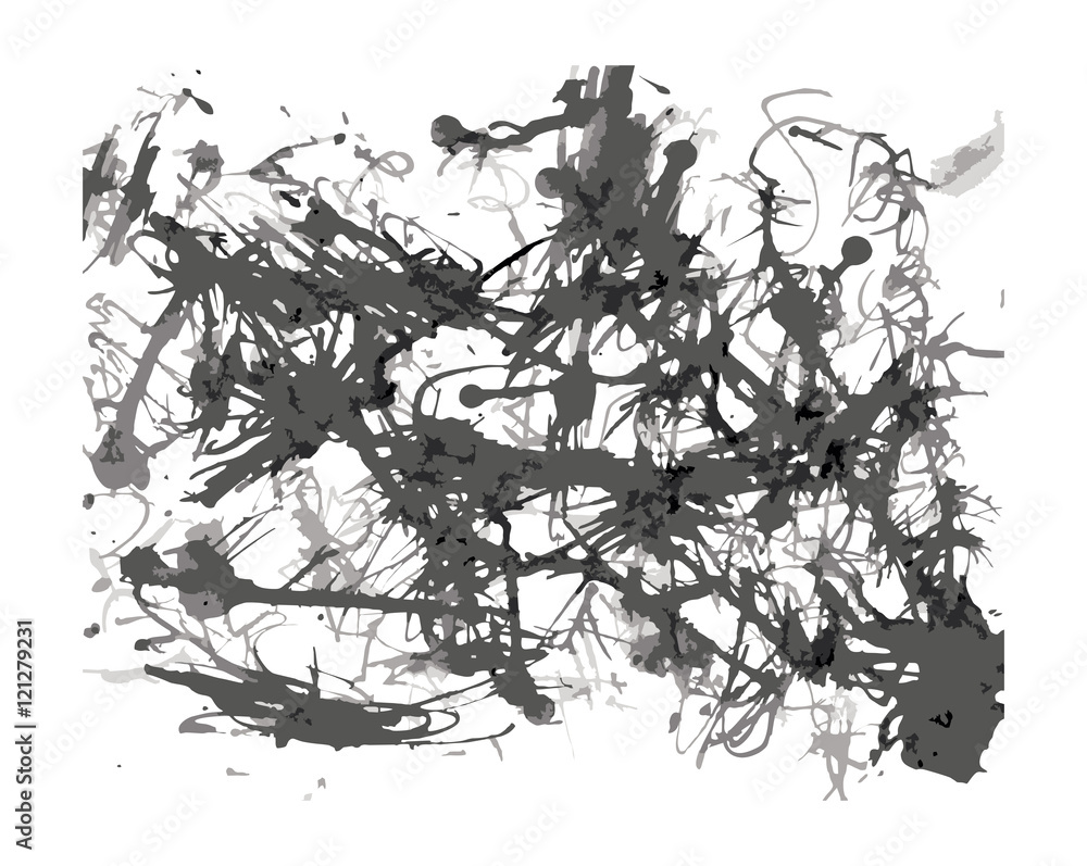 Obraz premium Abstract Blots Splatter Artistic Background