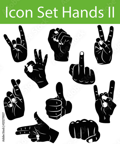 Icon Set Hands II