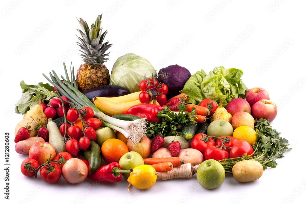 Fruits and vegetables