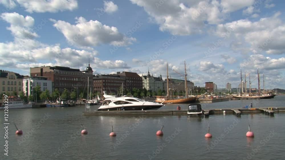 Harbor downtown Helsinki Finland Harbor downtown Helsinki Finland